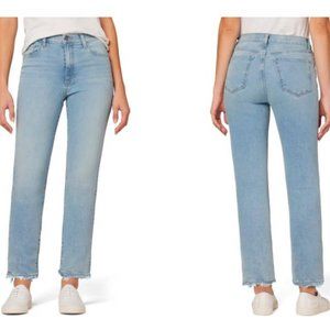 NWT Joe's Jeans Women's High Rise Straight Leg Crop Jeans in Blue Size 32 (12)